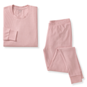 Honeysoft™ Mommy & Me Matching Thermal Lyocell Pajamas - Persian Rose