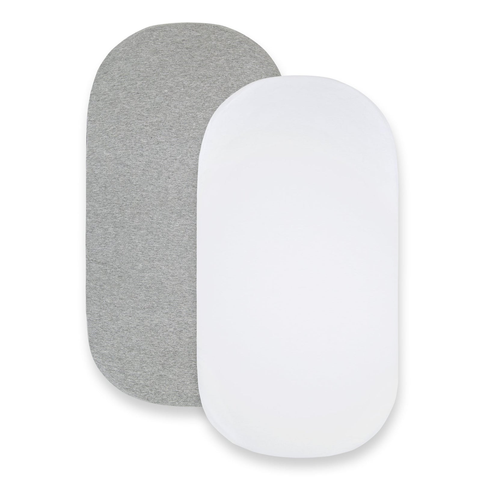 Solid Organic Cotton BEESNUG® Fitted Bassinet Sheet 2 Pack