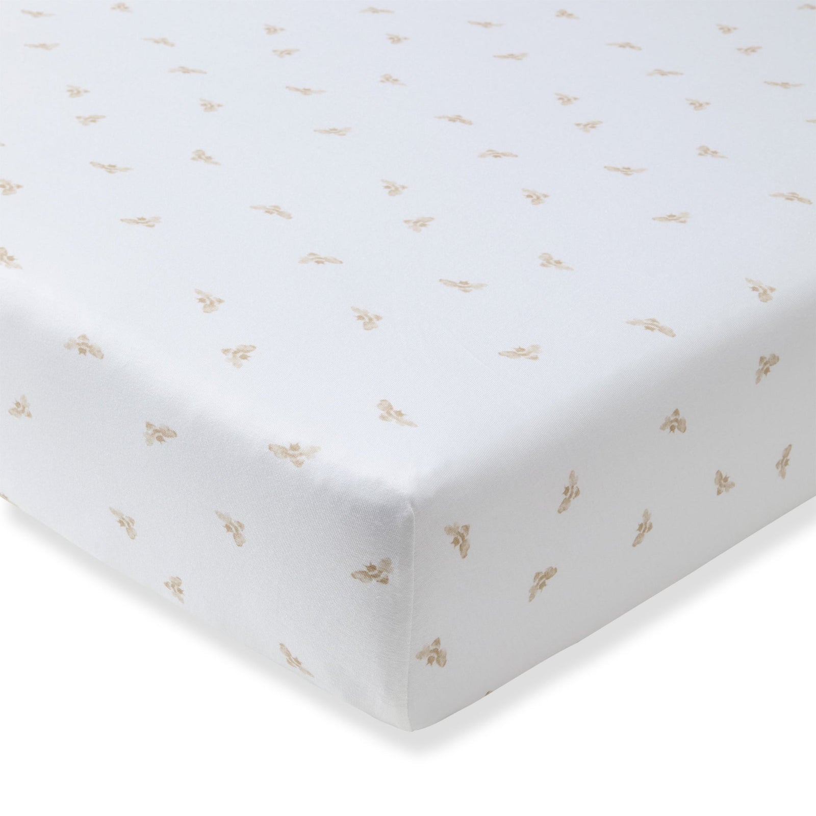 Golden Bee Organic Cotton BEESNUG® Fitted Crib Sheet - Hummus