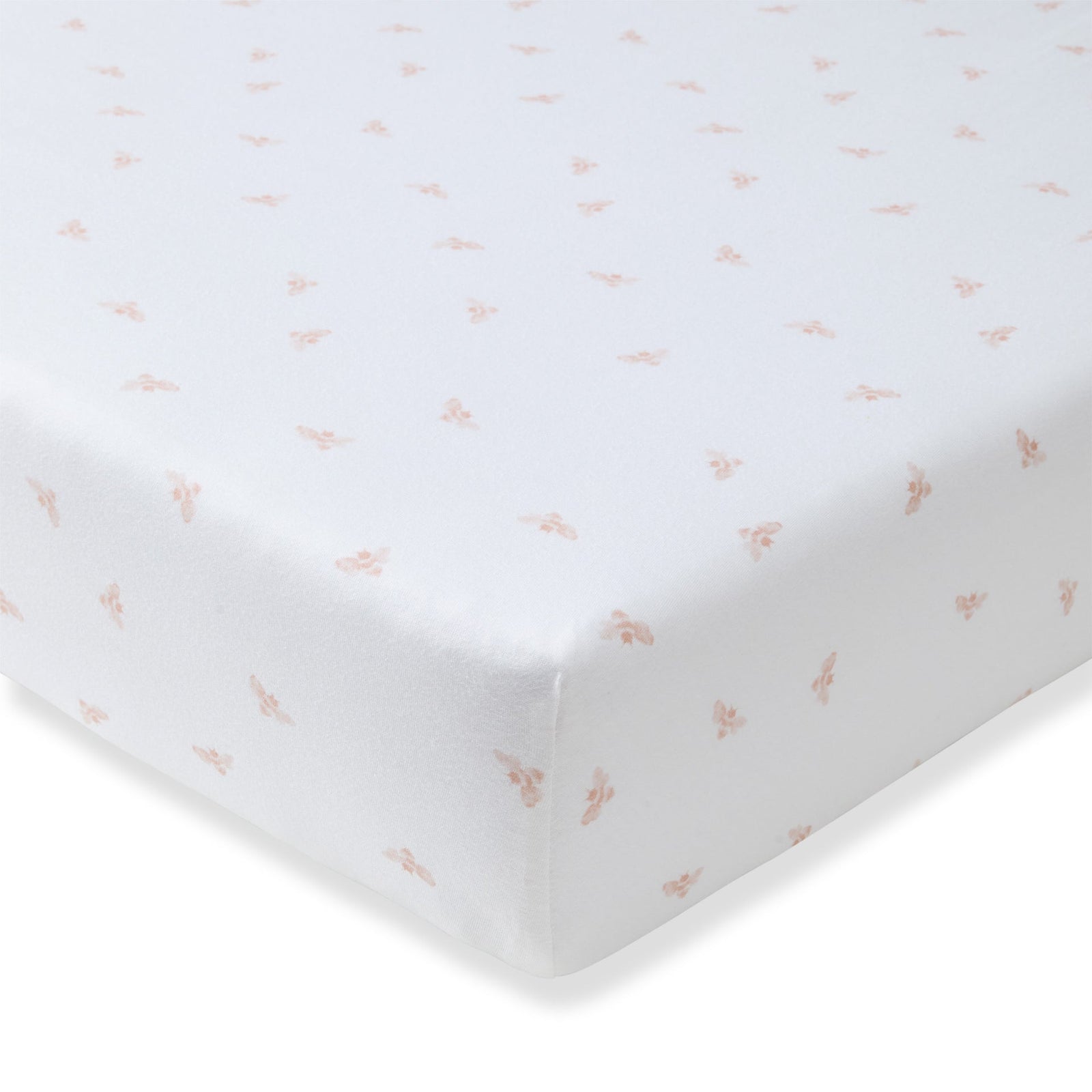 Golden Bee Organic Cotton BEESNUG® Fitted Crib Sheet - Ranunculus