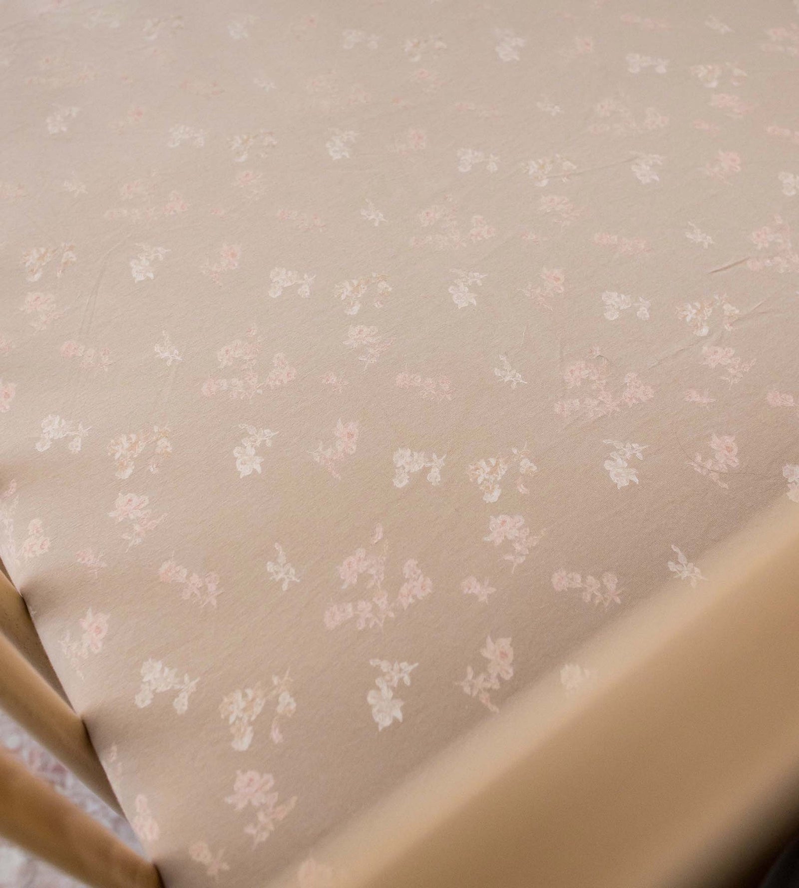 Whimsical Floral Organic Cotton BEESNUG® Fitted Crib Sheet