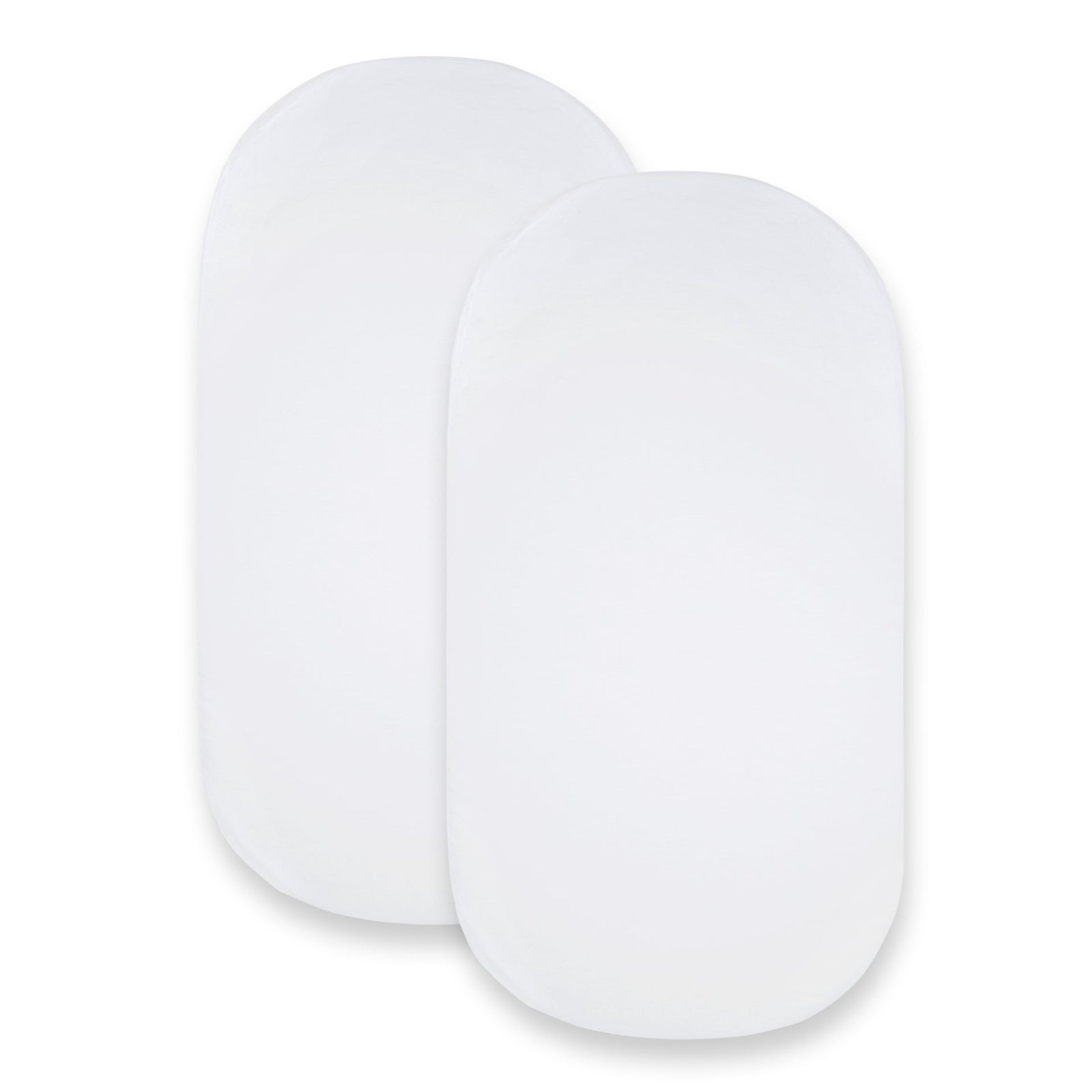 Solid Organic Cotton BEESNUG® Fitted Bassinet Sheet 2 Pack