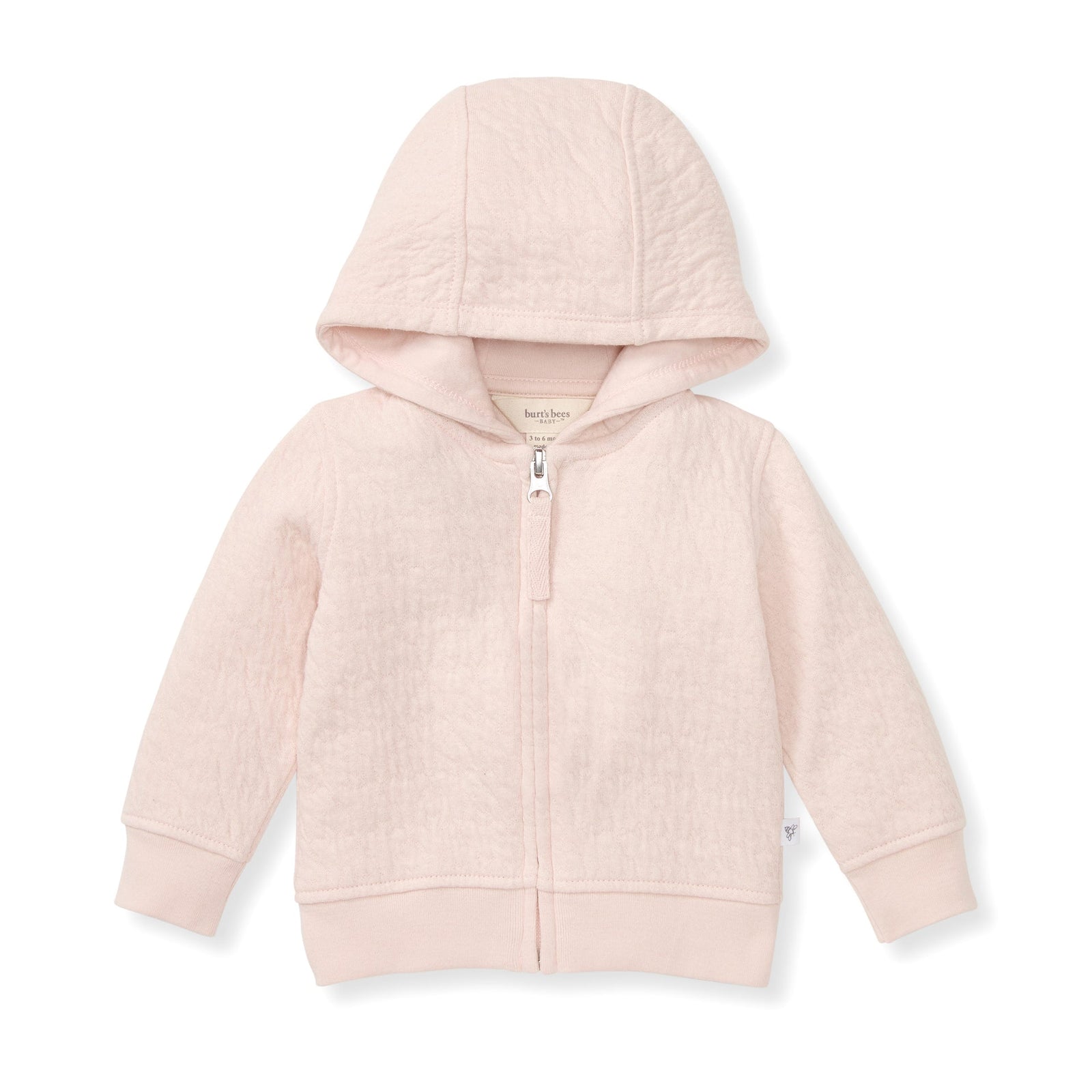 Organic Cotton Quilted Bee Baby Jacket - Ranunculus