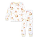 Birthday Cake Organic Two-Piece Long Sleeve Pajamas