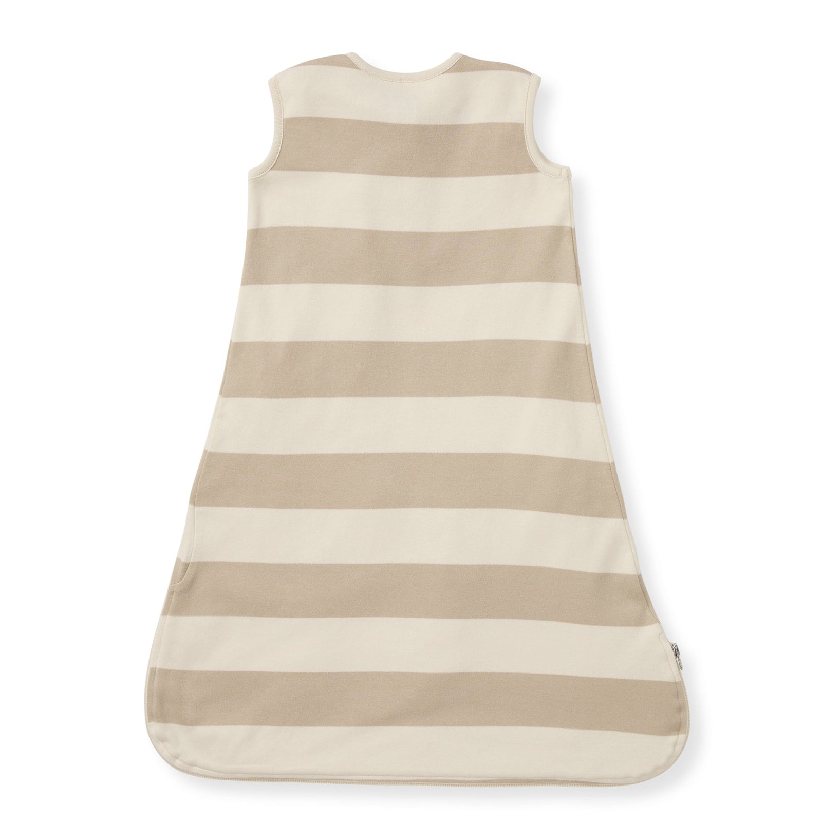 Rugby Stripe Organic Lightweight Beekeeper™ Wearable Baby Blanket - Oat