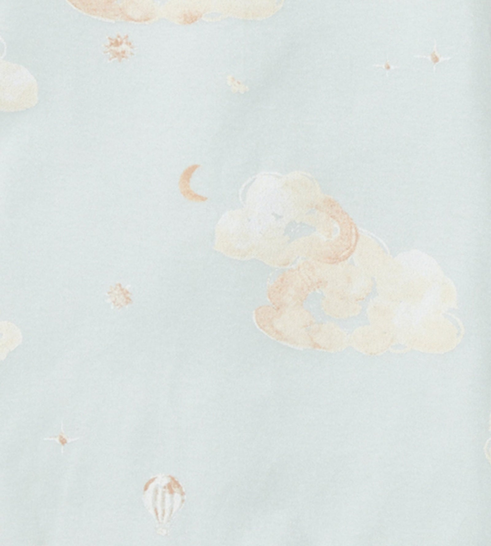 Good Night Sky Organic Cotton Sleep & Play - Ice Flow