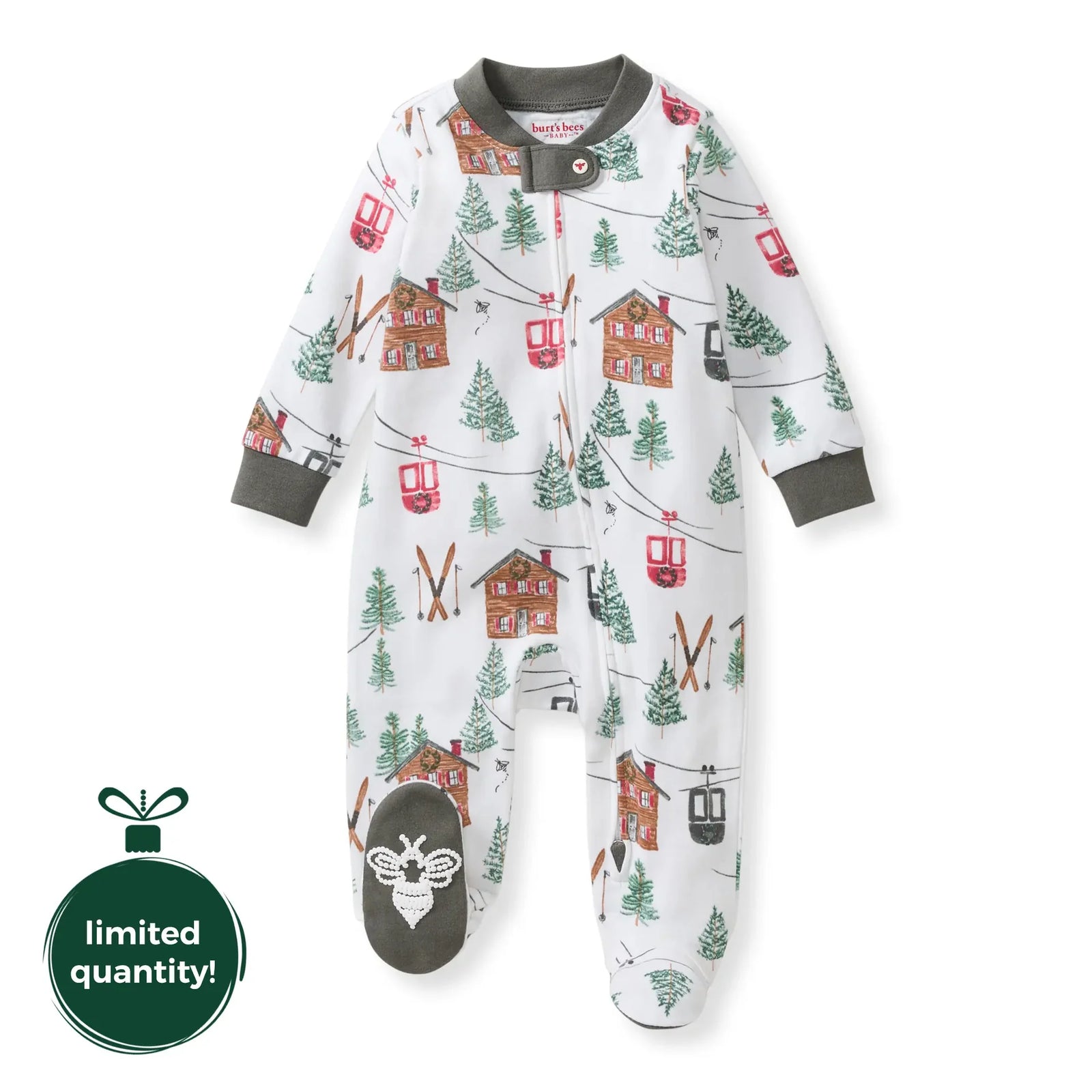Product image 1 of Ski the Alps Sleep & Play One-Piece Pajamas, limited quantity!