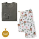 Ski The Alps Matching Family Men's Pajamas, Almost Gone!
