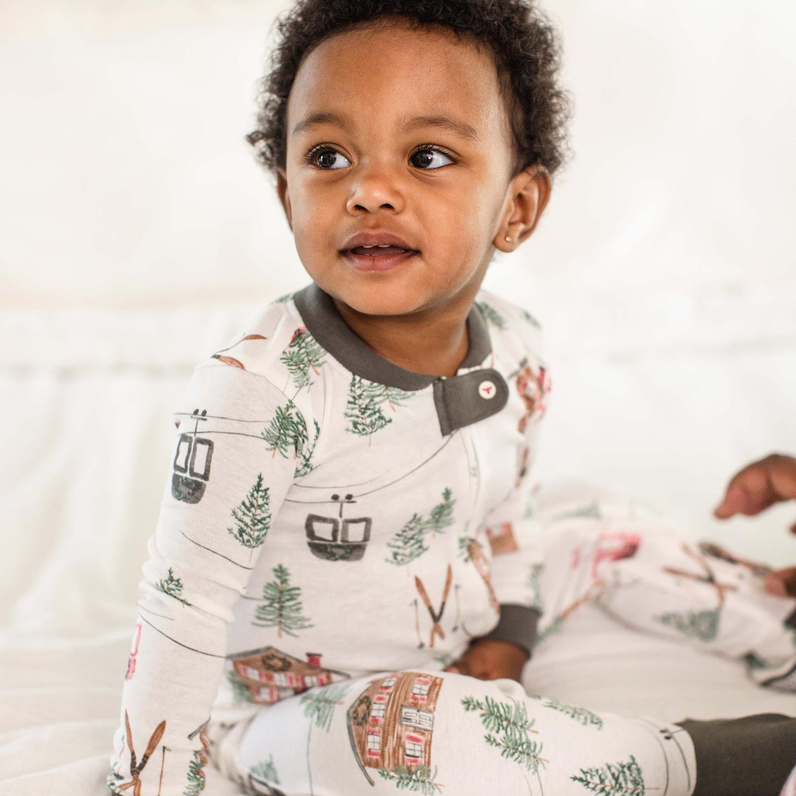 Product Image 6 of Ski The Alps Matching Family Pajamas